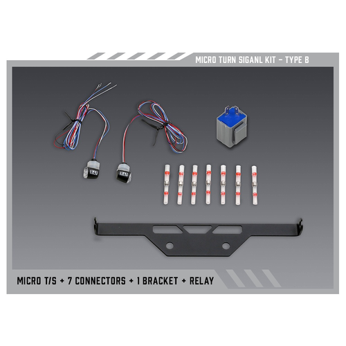 Yoshimura Type B Micro Signal Kit - V2 Fender Eliminators