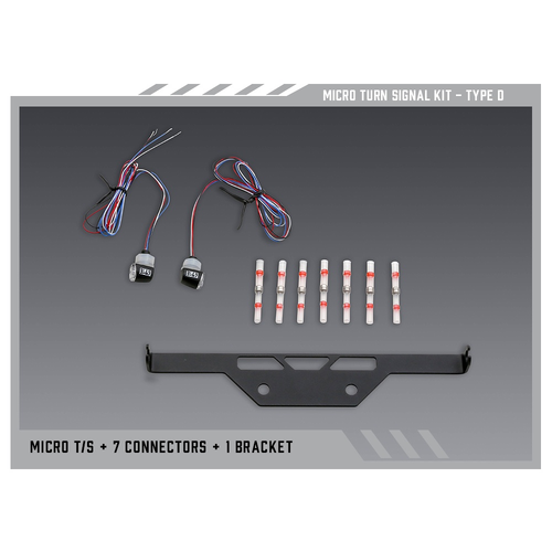 Yoshimura Type D Micro Signal Kit - V2 Fender Eliminators