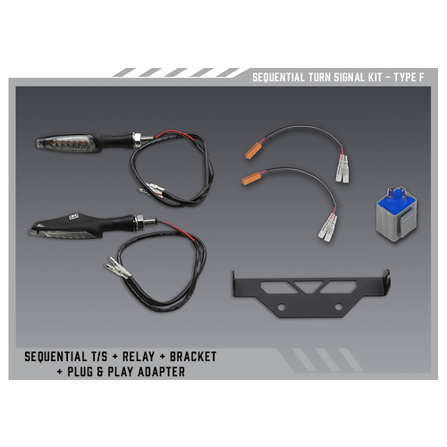 Yoshimura Type F Sequential Signal Kit - V2 Fender Eliminators