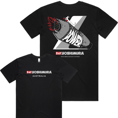 Yoshimura Aus Muffler Tee - XS