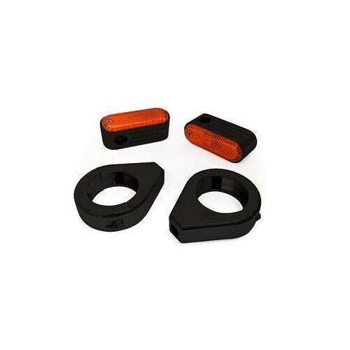 ZODIAC RADIAL INDICATOR / CLAMP SET 41MM BLACK